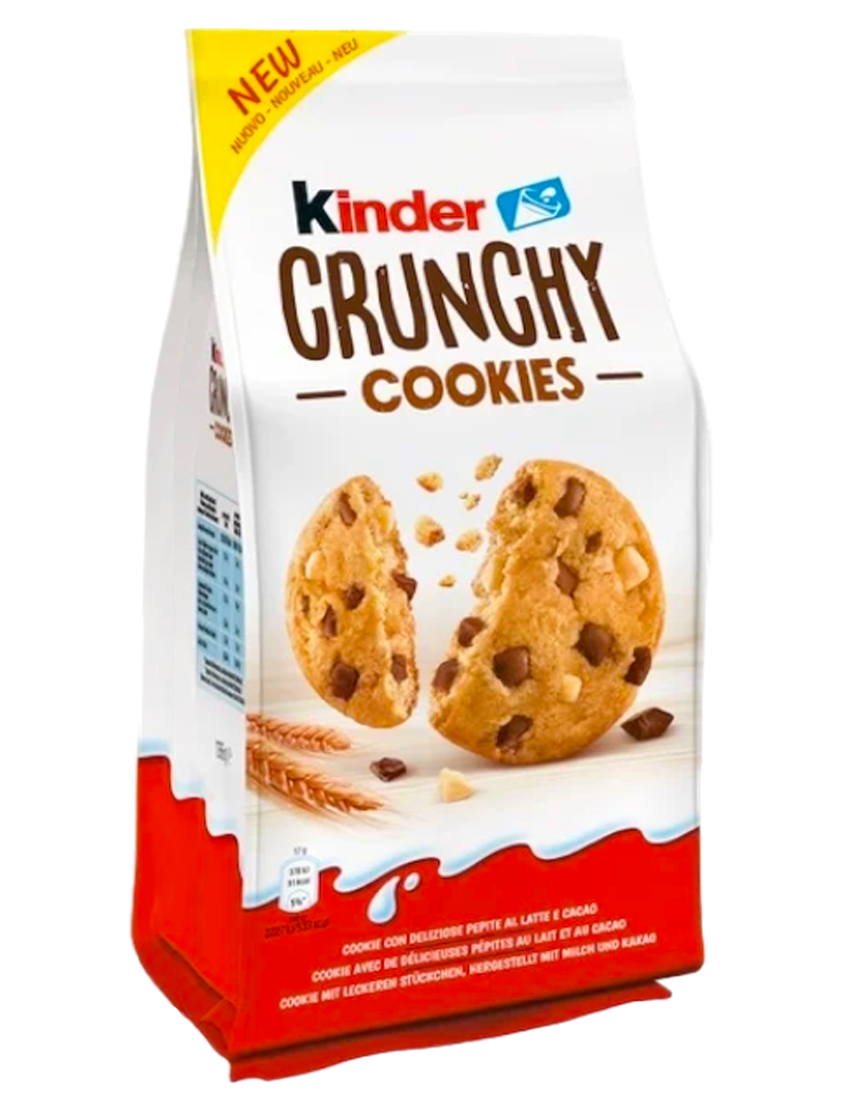 kinder crunchy cookies